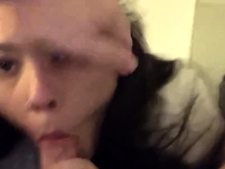 Sucking Him Off POV – Amateur Blowjob Video