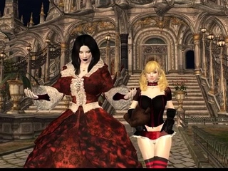 Brunette is shafted in a 3D fucking