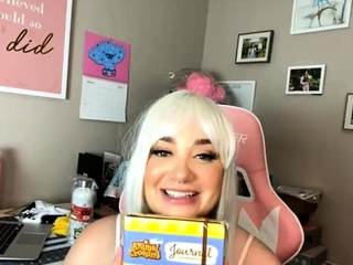 Amateur blond girl with big boobs getting fucked