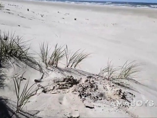 Outdoor Handjob on the Beach with Denis Matern