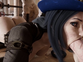 A desperate agent 3D animation porn