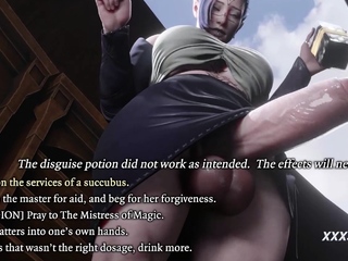 XXX Trouble [3D] Massive Cock FUTA on GAMING MILF