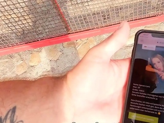 Sex on the beach with horny girl Samara Lanz