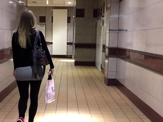 Amateur blonde having solo pleasure