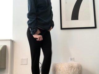 Bdsm bitch toys ass and pierced pussy in fetish hd solo